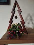 Choinka drewniana ozdobna 