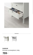 Meble dziecięce Ikea komoda z przewijakiem, szafa 