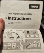 Zestaw dopasowujący Thule Rapid Kit 1354 Altea Toledo