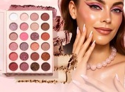 Paleta do makijażu księga makeup cienie błyszczyki zestaw konturowanie brwi