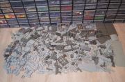 Lego mix elementów old gray dark grey ciemnoszare i jasnoszare + gratis