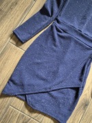 cinamoon sukienka brokatowa xs/s