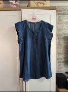 Jeansowa bluzka z krótkim rękawem Tom&Rose r. XL 42 nowa