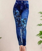 Spodnie z nadrukiem (nie dżinsowe)