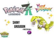 Pokemon Legends Z-A | Shiny Groudon + Master Ball