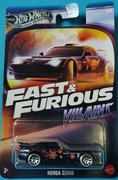 Hot wheels Fast and Furious Villains Honda S2000 Szybcy i Wściekli 