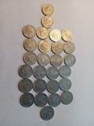 10 groszy zestaw 27 sztuk 1966-1984