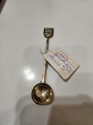 Łyżeczka Srebrna Herb Sopotu Próba 800