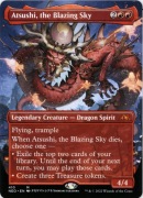 Karta MtG - Atsushi, the Blazing Sky (410) - Kamigawa: Neon Dynasty (NEO)