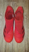 Buty Adidas Predator Freak 3 FG 38/39 24.5cm lanki korki no laces czerwone