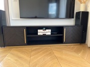 Szafka RTV Seville 25 - czarna 