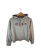 Bluza z kapturem Champion szara duże logo M L