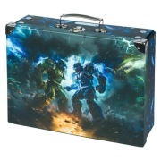 Składana teczka szkolna z uchwytem Roboty