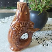 Vintage-Karafka w kształcie ryby PRL lata 70-te 