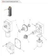 Napęd do szlabanu - Motoreduktor Beninca EVA 5