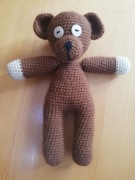 Miś Jasia Fasoli, maskotka Szydełko 