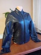 Kurtka motocyklówka motocyklowa ochronna skórzana LKJ Polska