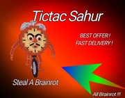 Roblox Steal A Brainrot TICTAC SAHUR 46m/s NAJTANIEJ !