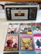 Mini radiomagnetofon Poppy CR212 plus kasety PrL