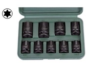 Nasadki udarowe E-TORX HANS TOOLS 1/2" 9 szt.  84601