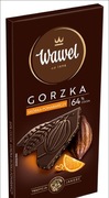 WAWEL Czekolada Gorzka ze skórką pomarańczy
