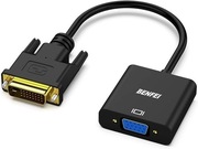 Adapter Konwerter DVI-D do VGA Przejściówka DVI na VGA HD