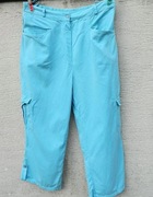 Kushi, Niebieskie bawełniane rybaczki, bojówki  40/42