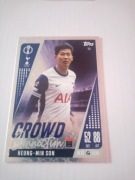 Topps Match attax extra 25 crowd Heung - Min Son 221