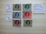 6szt. znaczki seria Mi 844 Niemcy 1943r. HITLER Swastyka Gapa Rzesza Reich