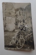 Ojców-cykliści, rowerzyści-rowery-przedwojenne 2.VI 1035r