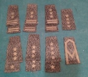 Pagony naramienniki moro ZSP Zawodowa Straż Pożarna PRL OSP