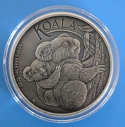 Srebrna Moneta Australijski Koala 2023, 1 uncja Wersja antyczna