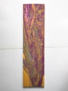 Obraz akrylowy POURING 52cm x 14cm
