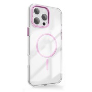 ETUI NAKŁADKA MAG DO IPHONE 17 PRO RÓŻOWA + SZKŁO OCHRONNE