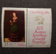 Polska Fi 2772+pw** XIX Kongres Światowego Związku Pocztowego nr 39