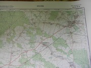 Mapa topograficzna 1:50 000 M-33-36-A Syców 