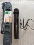 Mikrofon bezprzewodowy do KARAOKE  zestaw ACDC 230Vx5/5Vx2  z ładowarką USB