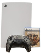 Konsola Sony PlayStation 5 PS5 + 3 Pad + Gra Uncharted + stacja ładująca