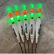 Spławik świecący LED 7g, przelotowy 