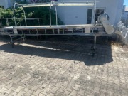 Podajnik przenośnik inspekcyjny owoców warzyw