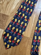 Jedwabny krawat Mad Dogs Bart The Simpsons