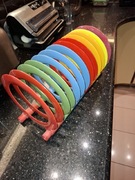 Stojak na płyty z lat 60tych