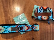 Zestaw Zdolne Bestie - Obroża półzaciskowa dla charta i Etui na woreczki 