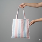 Torba uszyta własnoręcznie