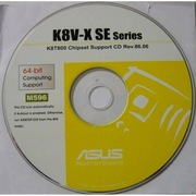 Asus K8V-X SE Series K8T800 Chipset Support Rev. 86.06 - CD