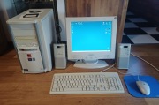 Retro Komputer PIII 450MHz/128MB RAM/Riva TNT2/Sound Blaster/Win98