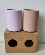 Nowe silikonowe kubeczki Liewood 2 pack