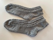 Skarpety robione na drutach, roz. 38-39 handmade