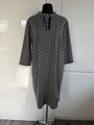 Nowa sukienka dzianinowa Barbara Lebek rękaw 3/4 rozmiar 46