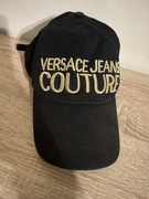 Czarna Czapka Versace